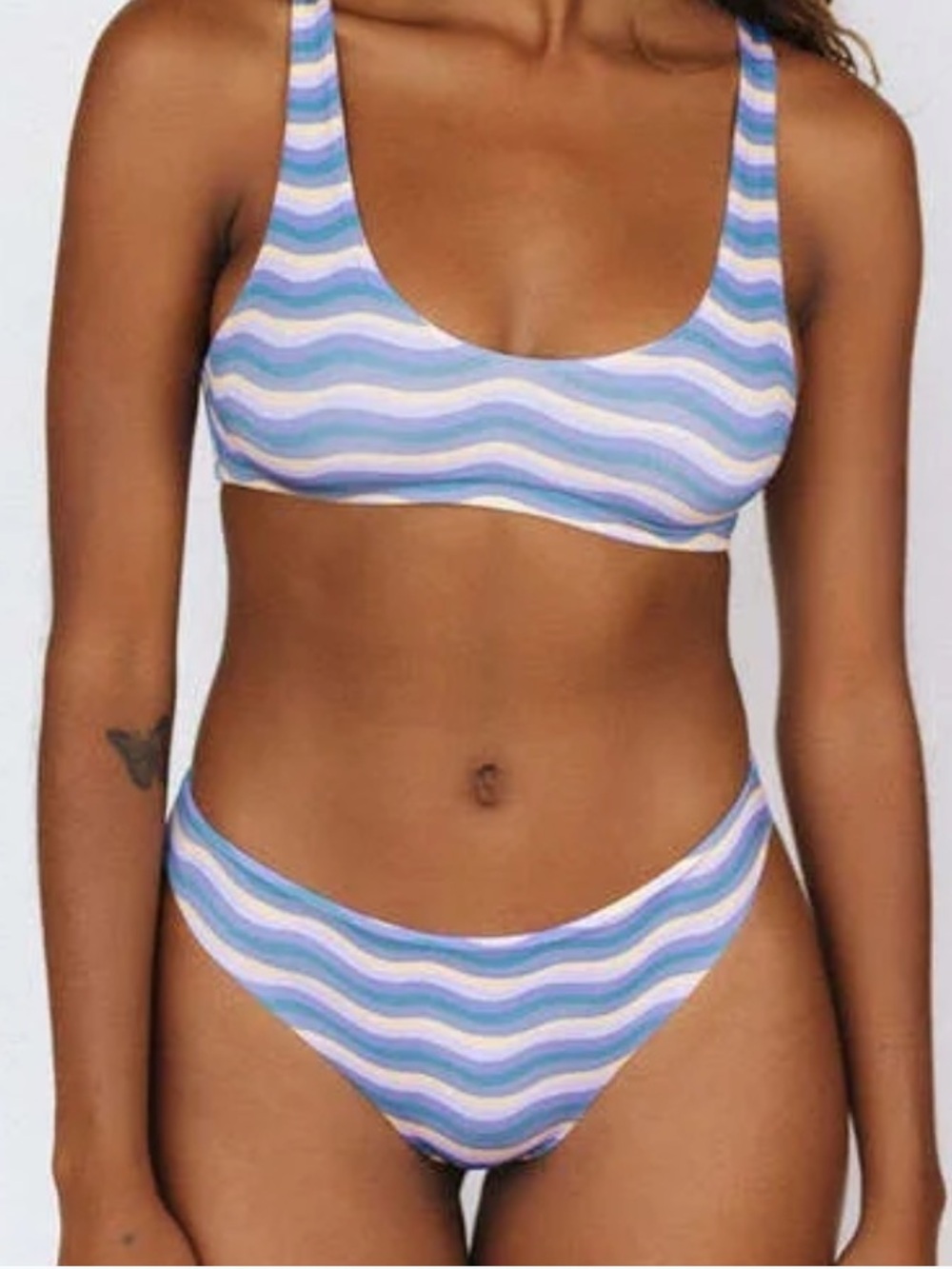 Mai Underwear Swim Active Bikini Bottom size small in Ocean Groove NWT